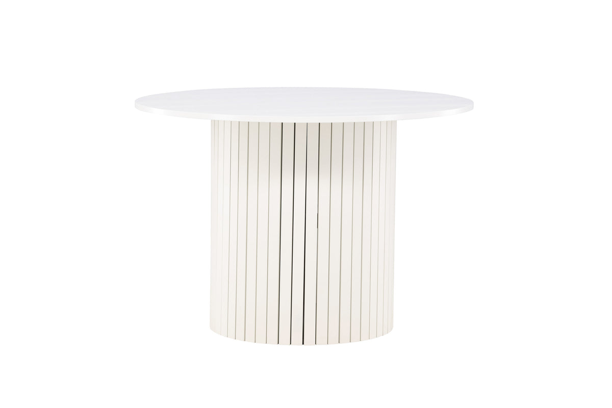Härön rundt spisebord - Ø110 cm - hvid - billede 11