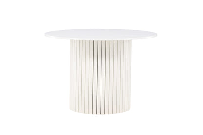 Härön rundt spisebord - Ø110 cm - hvid - billede 11