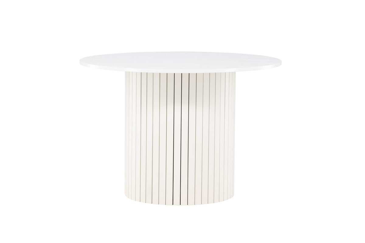 Härön rundt spisebord - Ø110 cm - hvid - billede 12