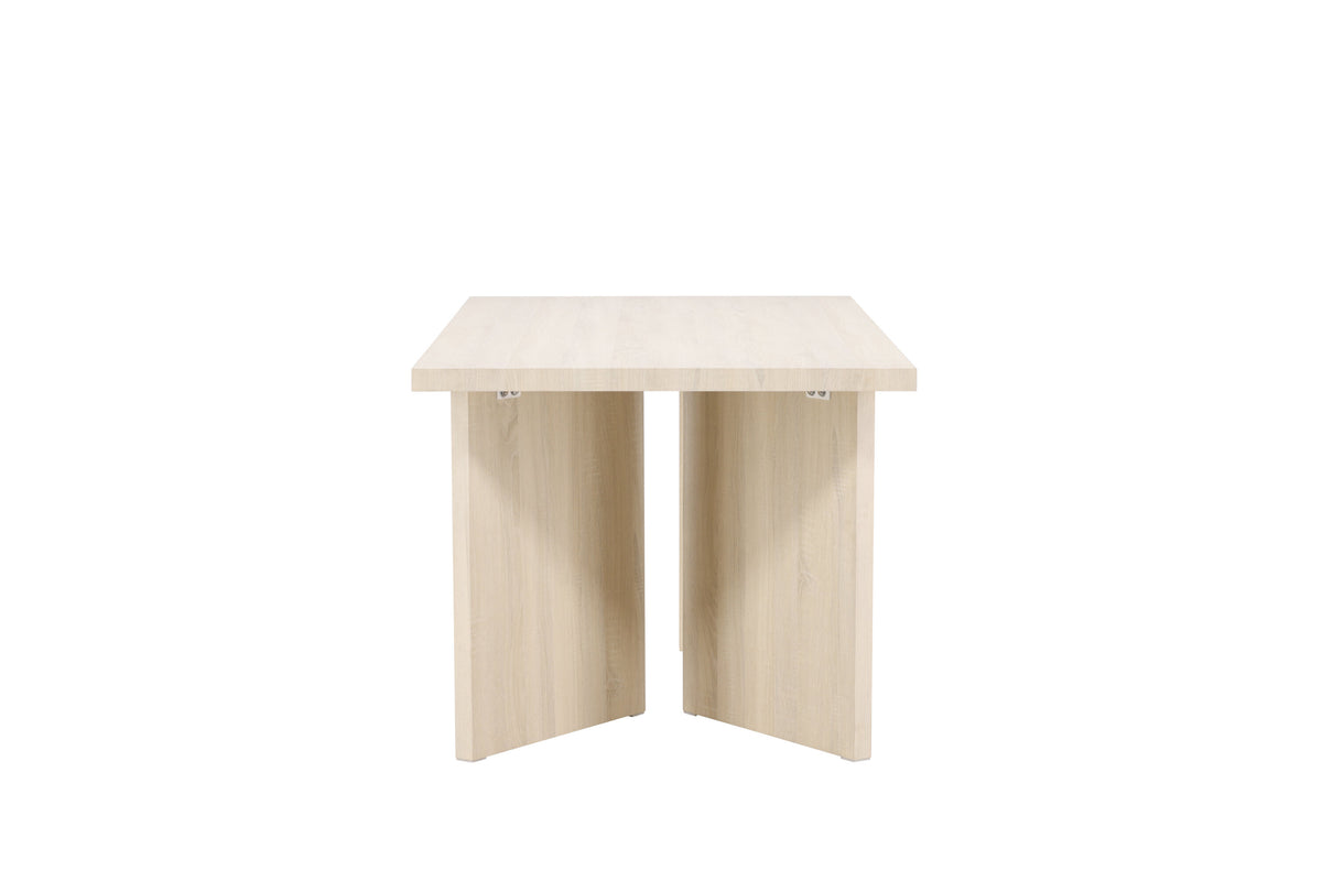 Bassholmen spisebord - 180 × 90 cm - hvidpigmenteret - billede 10