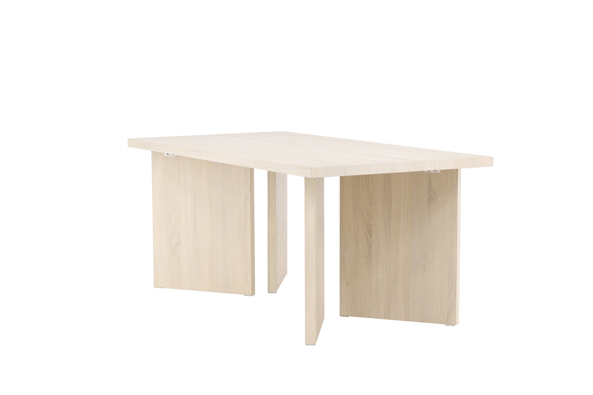 Bassholmen spisebord - 180 × 90 cm - hvidpigmenteret - billede 3