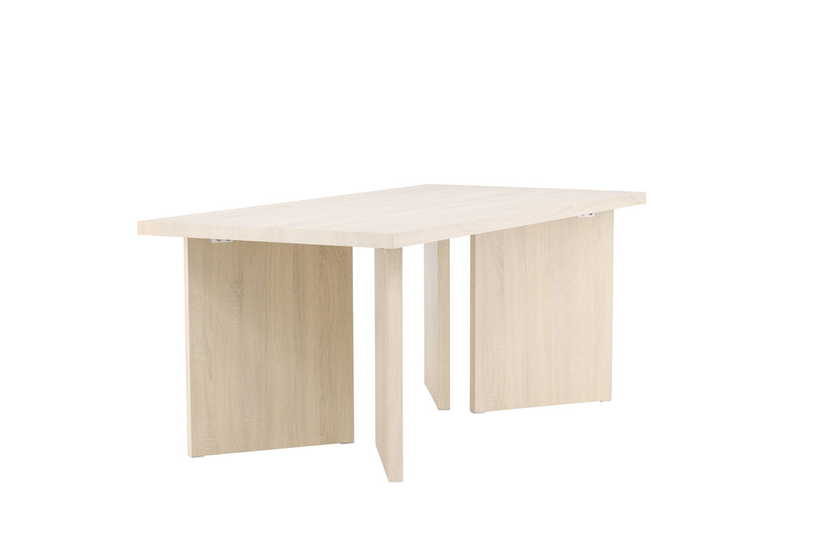 Bassholmen spisebord - 180 × 90 cm - hvidpigmenteret - billede 5