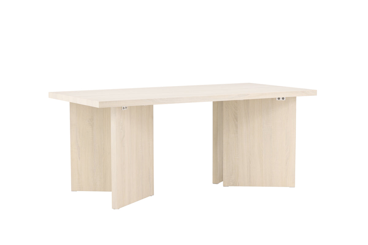 Bassholmen spisebord - 180 × 90 cm - hvidpigmenteret - billede 6