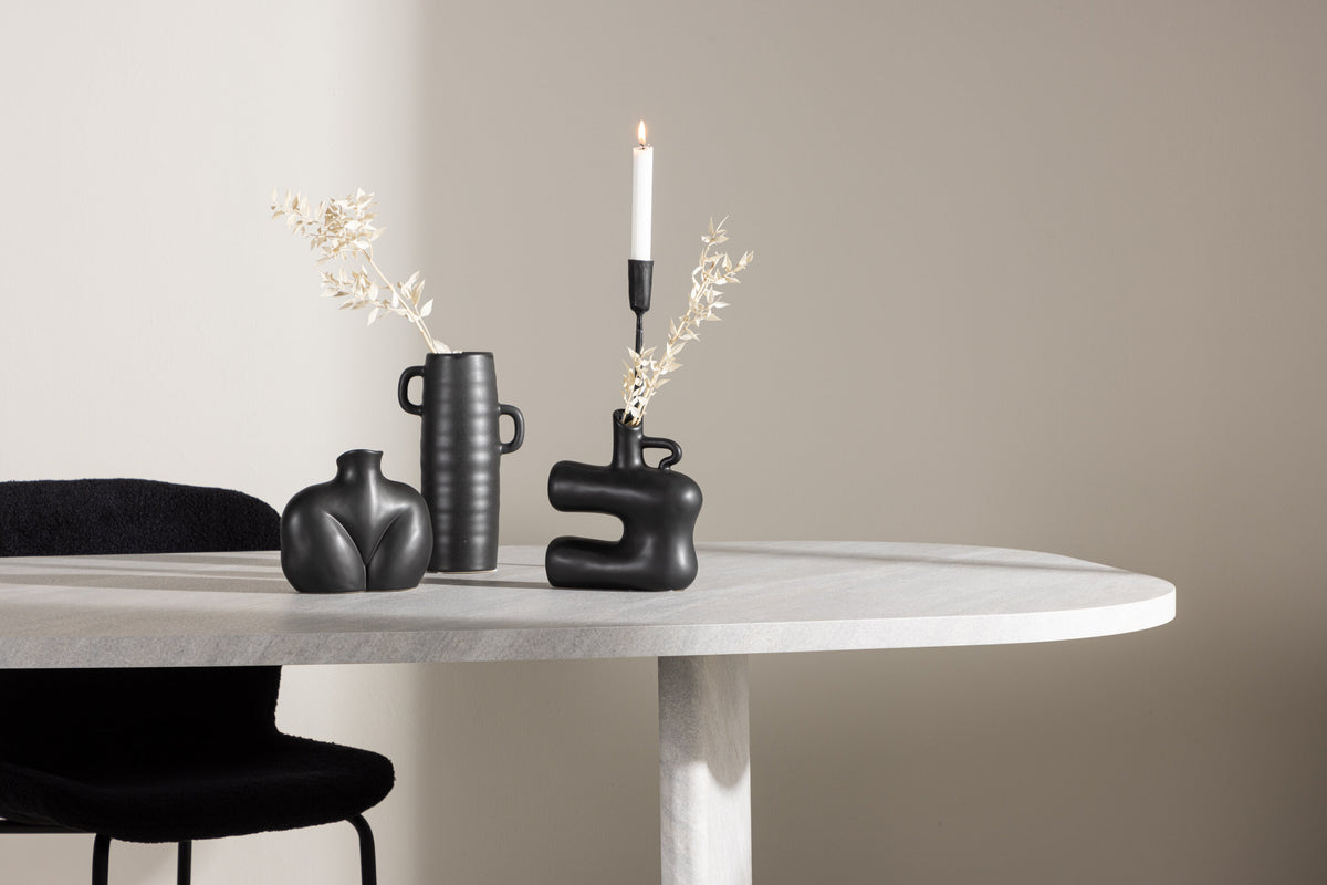 Grönvik ovalt spisebord - 220 × 100 cm - hvid - billede 14