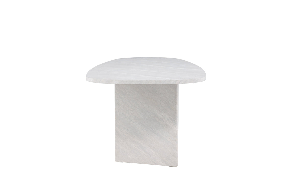 Grönvik ovalt spisebord - 220 × 100 cm - hvid - billede 4