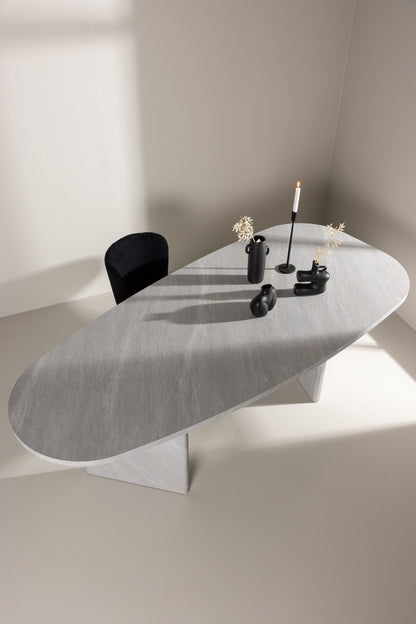 Grönvik ovalt spisebord - 220 × 100 cm - hvid - billede 20