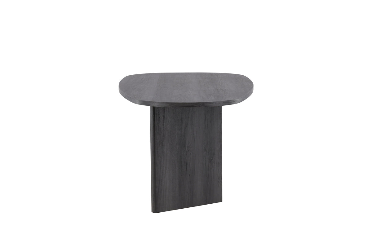 Grönvik ovalt spisebord - 220 × 100 cm - sort - billede 10