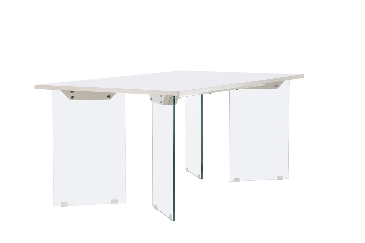 Ester spisebord - 180 × 90 cm - lysegrå - billede 11