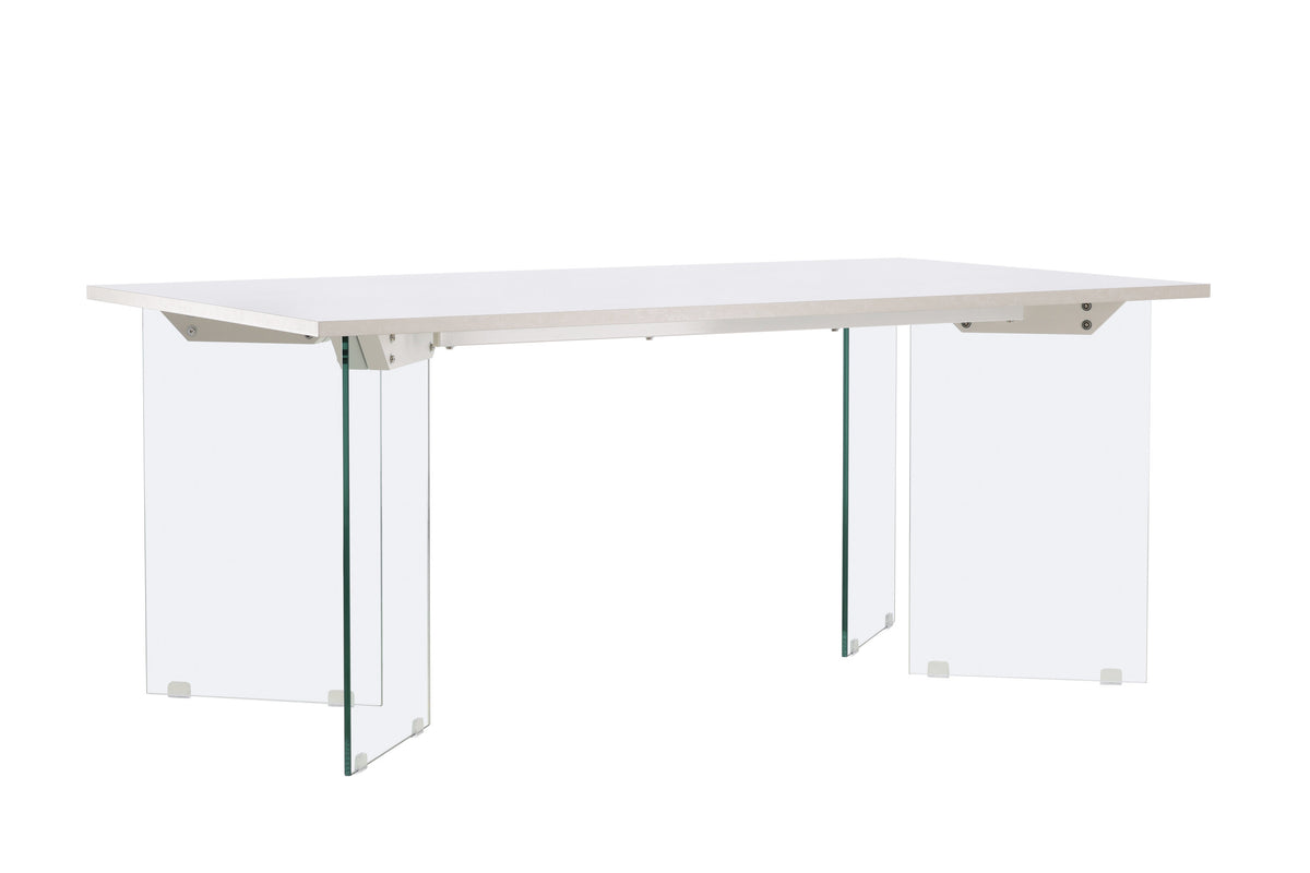 Ester spisebord - 180 × 90 cm - lysegrå - billede 12