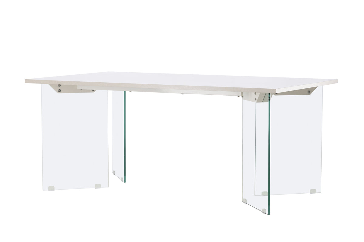 Ester spisebord - 180 × 90 cm - lysegrå - billede 2