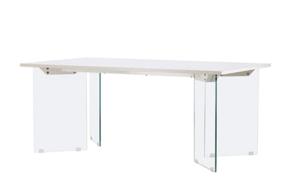 Ester spisebord - 180 × 90 cm - lysegrå - billede 2