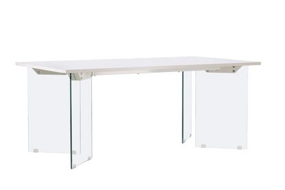 Ester spisebord - 180 × 90 cm - lysegrå - billede 6