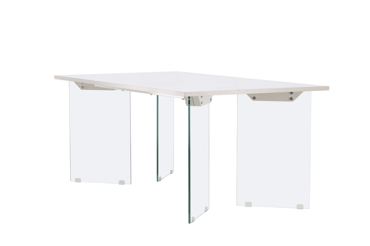 Ester spisebord - 180 × 90 cm - lysegrå - billede 9