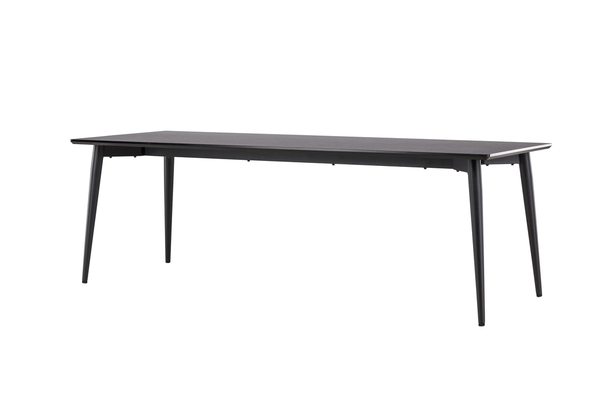 Ellis spisebord - 230 × 85 cm - sort - billede 5