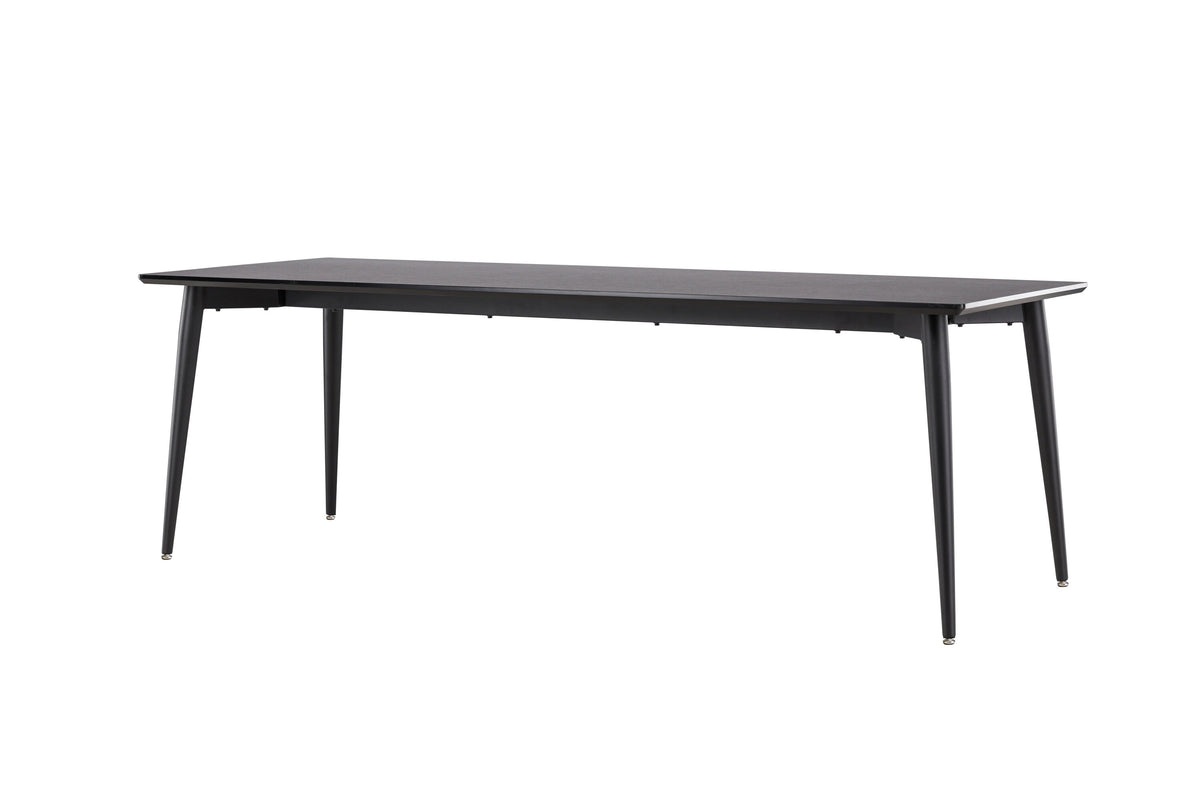 Ellis spisebord - 230 × 85 cm - sort - billede 6