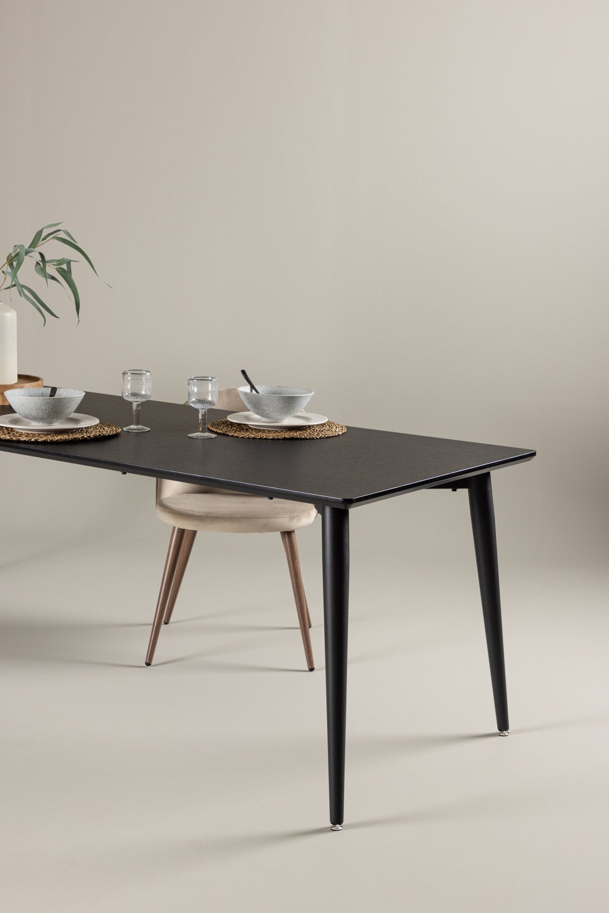 Ellis spisebord - 230 × 85 cm - sort - billede 19