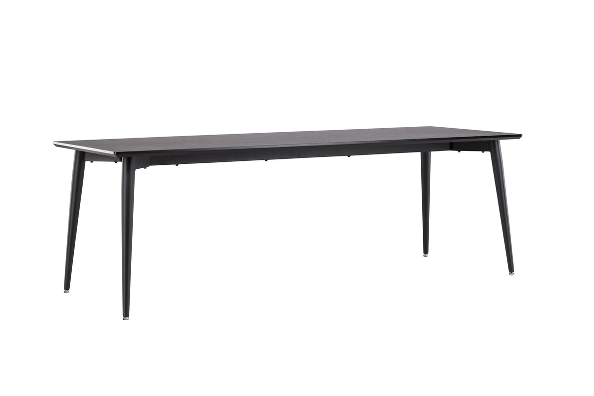 Ellis spisebord - 230 × 85 cm - sort - billede 10