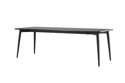 Ellis spisebord - 230 × 85 cm - sort - billede 12