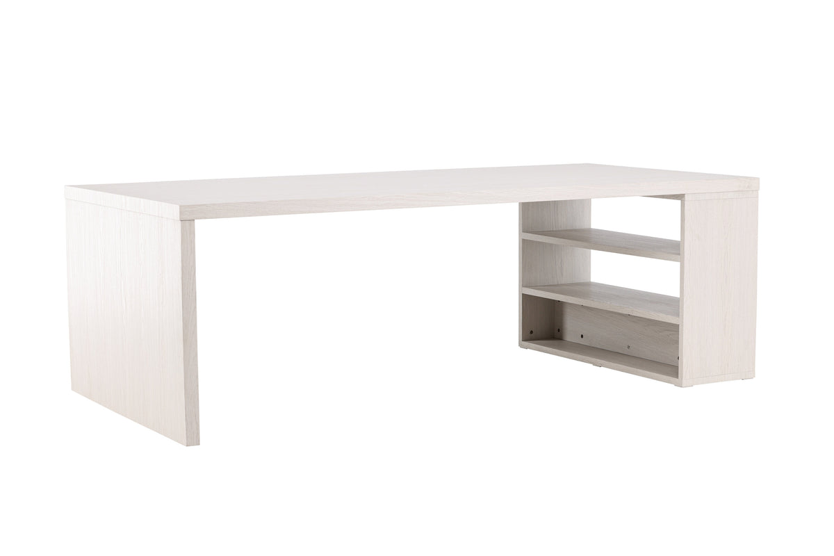 Mika spisebord - 230 × 110 cm - hvidpigmenteret - billede 12