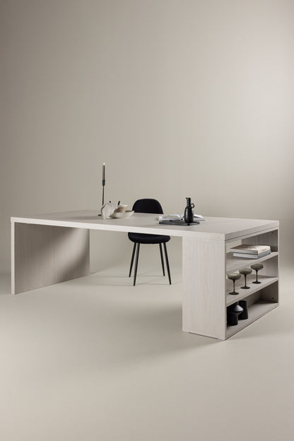 Mika spisebord - 230 × 110 cm - hvidpigmenteret - billede 18