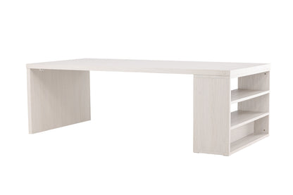 Mika spisebord - 230 × 110 cm - hvidpigmenteret - billede 2