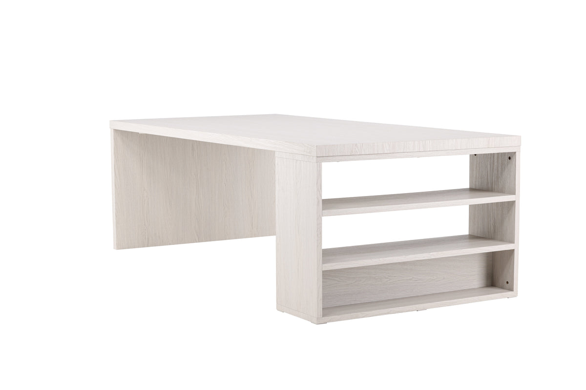Mika spisebord - 230 × 110 cm - hvidpigmenteret - billede 3