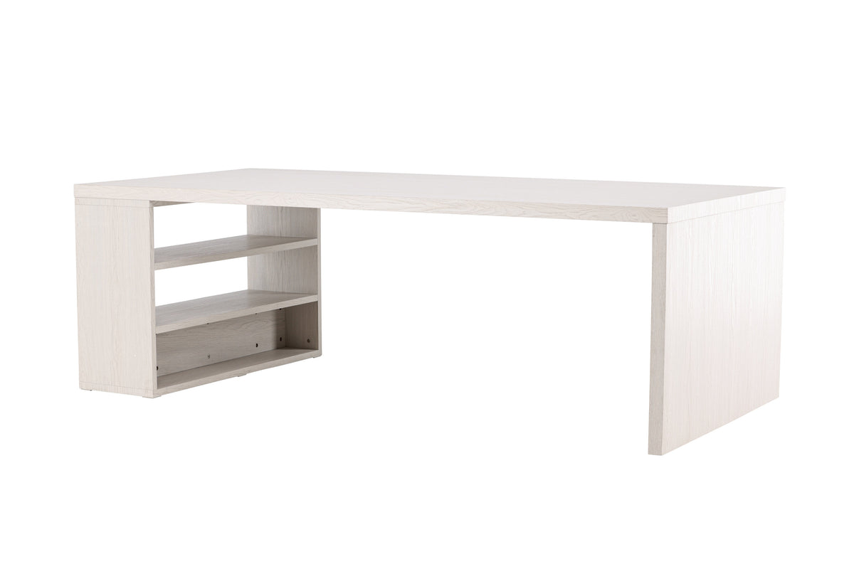Mika spisebord - 230 × 110 cm - hvidpigmenteret - billede 8