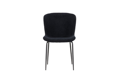 Modesto spisebordsstole - sort - 2 stk. - billede 1