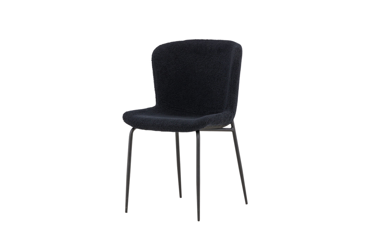 Modesto spisebordsstole - sort - 2 stk. - billede 4