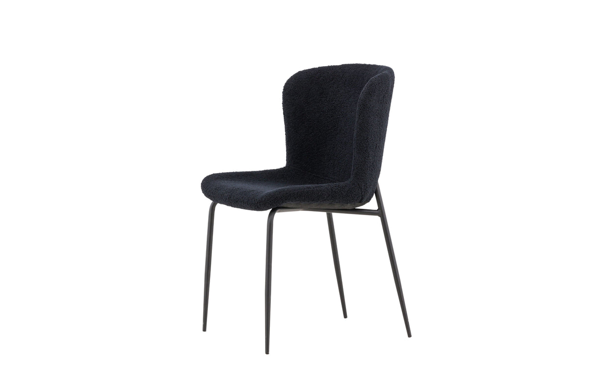 Modesto spisebordsstole - sort - 2 stk. - billede 5