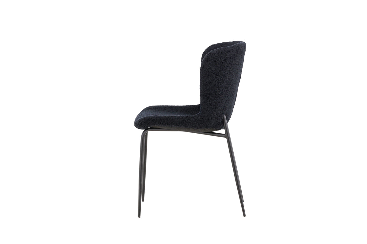 Modesto spisebordsstole - sort - 2 stk. - billede 6