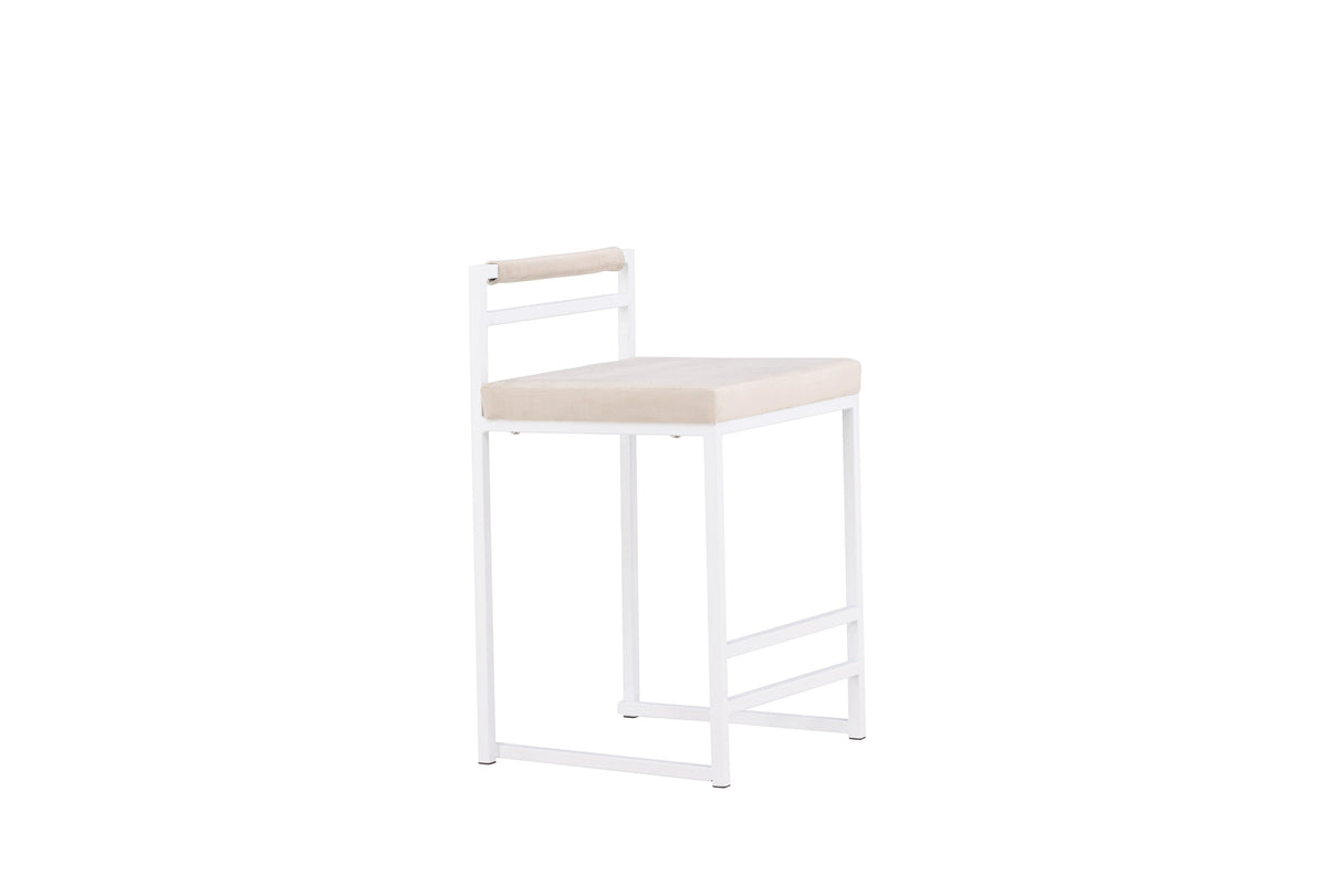 Opelika barstol - beige, hvid - billede 3