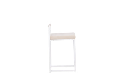 Opelika barstol - beige, hvid - billede 4