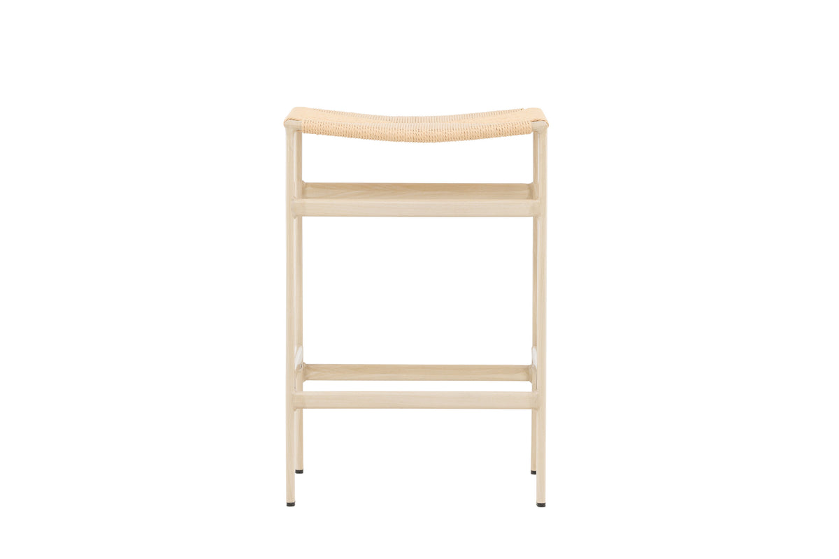 Polly barstole - beige, hvidpigmenteret - 2 stk. - billede 1