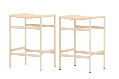 Polly barstole - beige, hvidpigmenteret - 2 stk. - billede 2