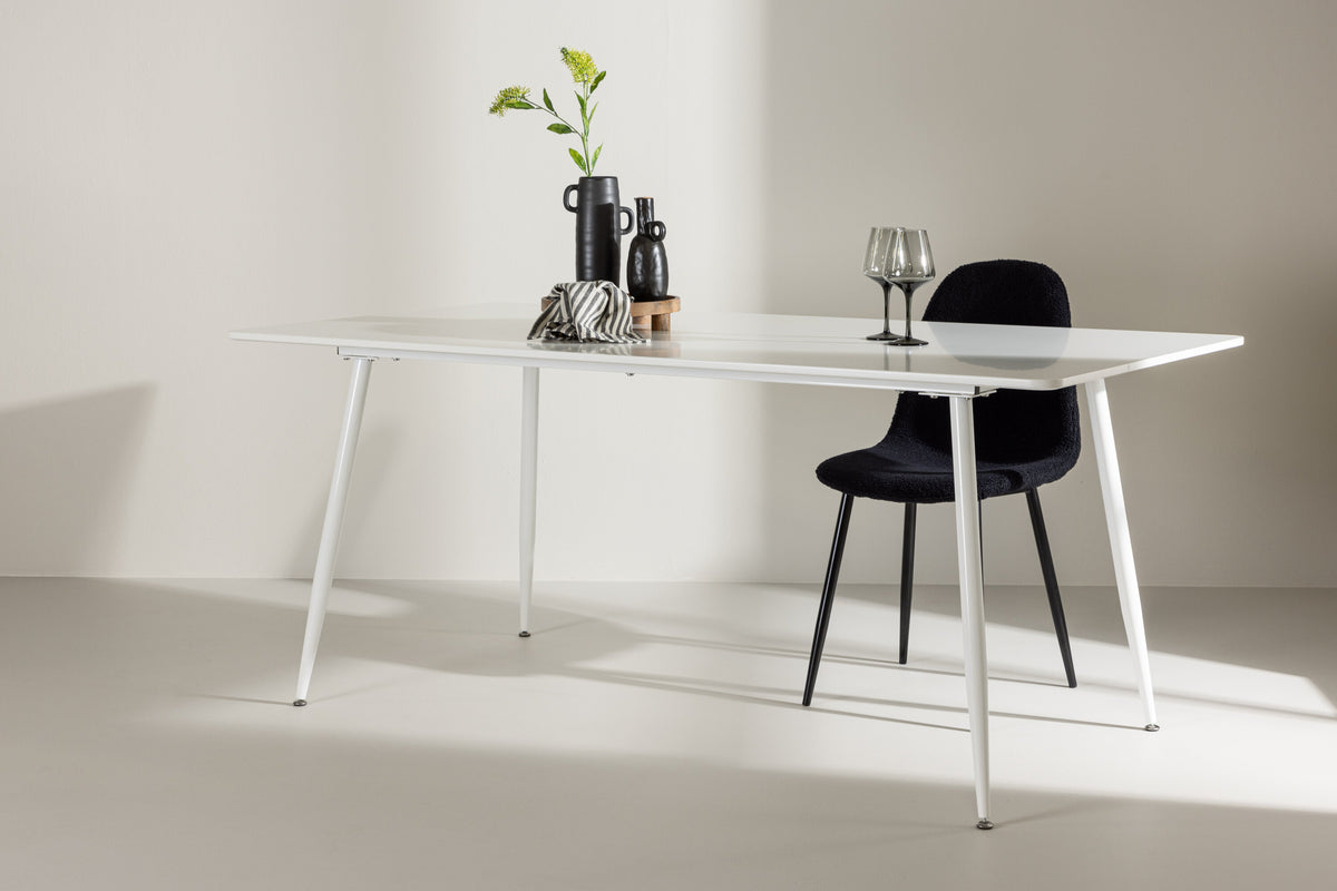 Silar spisebord - 180 × 90 cm - hvid - billede 13