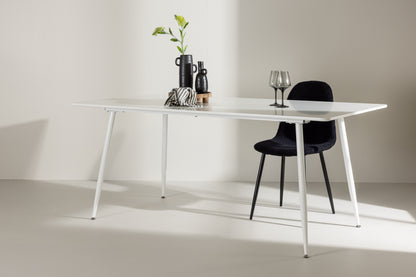 Silar spisebord - 180 × 90 cm - hvid - billede 13