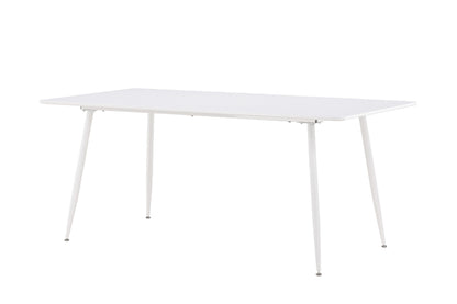 Silar spisebord - 180 × 90 cm - hvid - billede 2