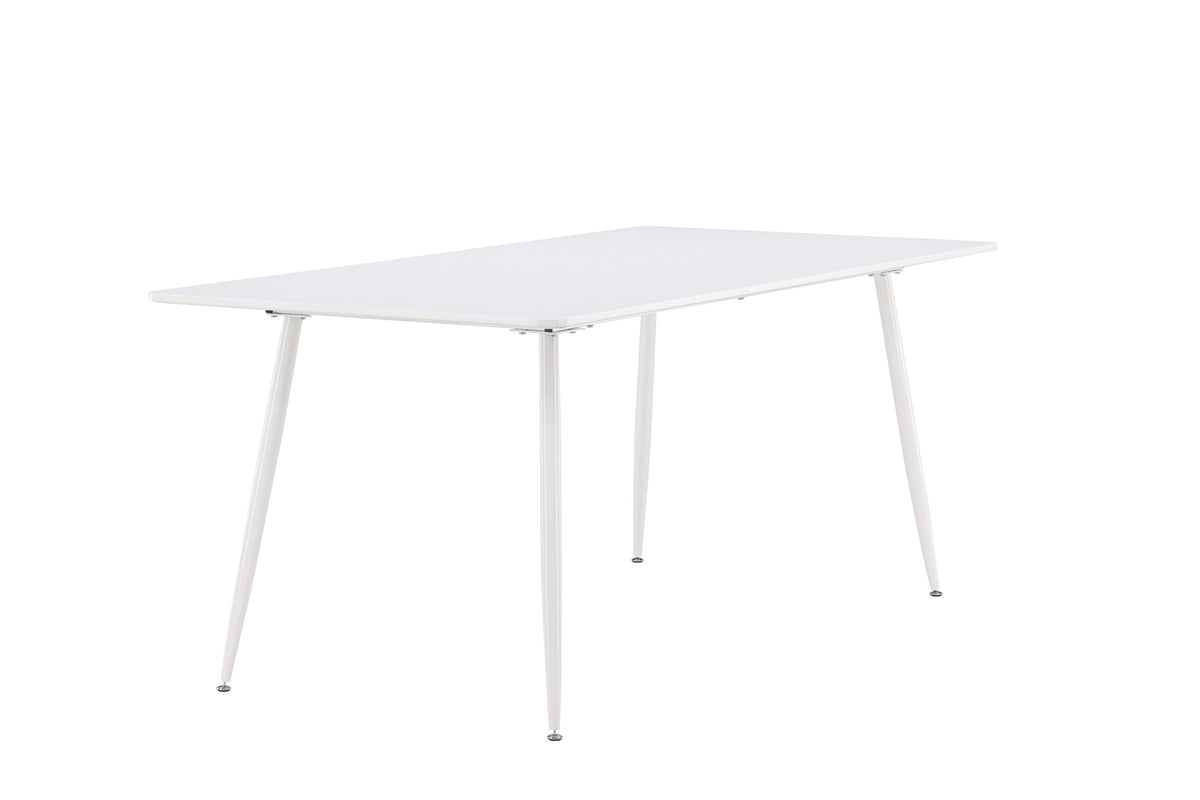 Silar spisebord - 180 × 90 cm - hvid - billede 5