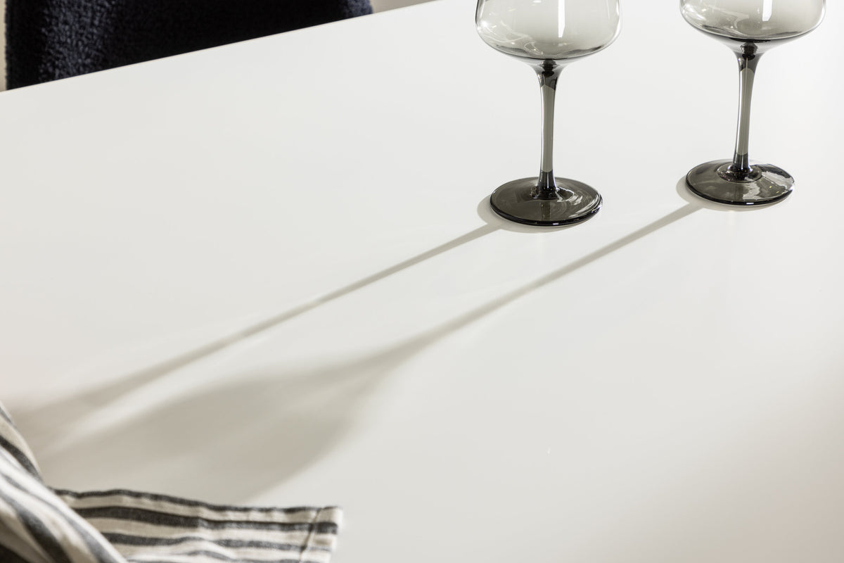 Silar spisebord - 180 × 90 cm - hvid - billede 15