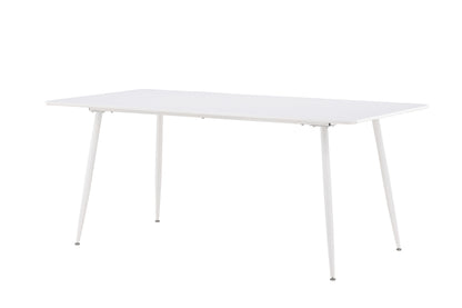 Silar spisebord - 180 × 90 cm - hvid - billede 8