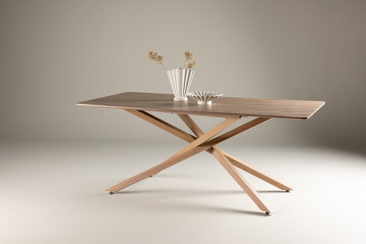 Piazza spisebord - 180 × 90 cm - mokka - billede 13