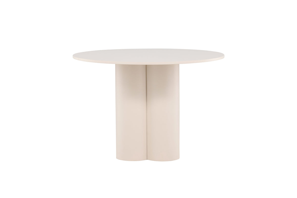Olivia rundt spisebord - Ø110 cm - beige - billede 4