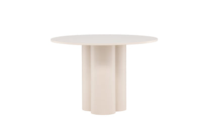 Olivia rundt spisebord - Ø110 cm - beige - billede 6