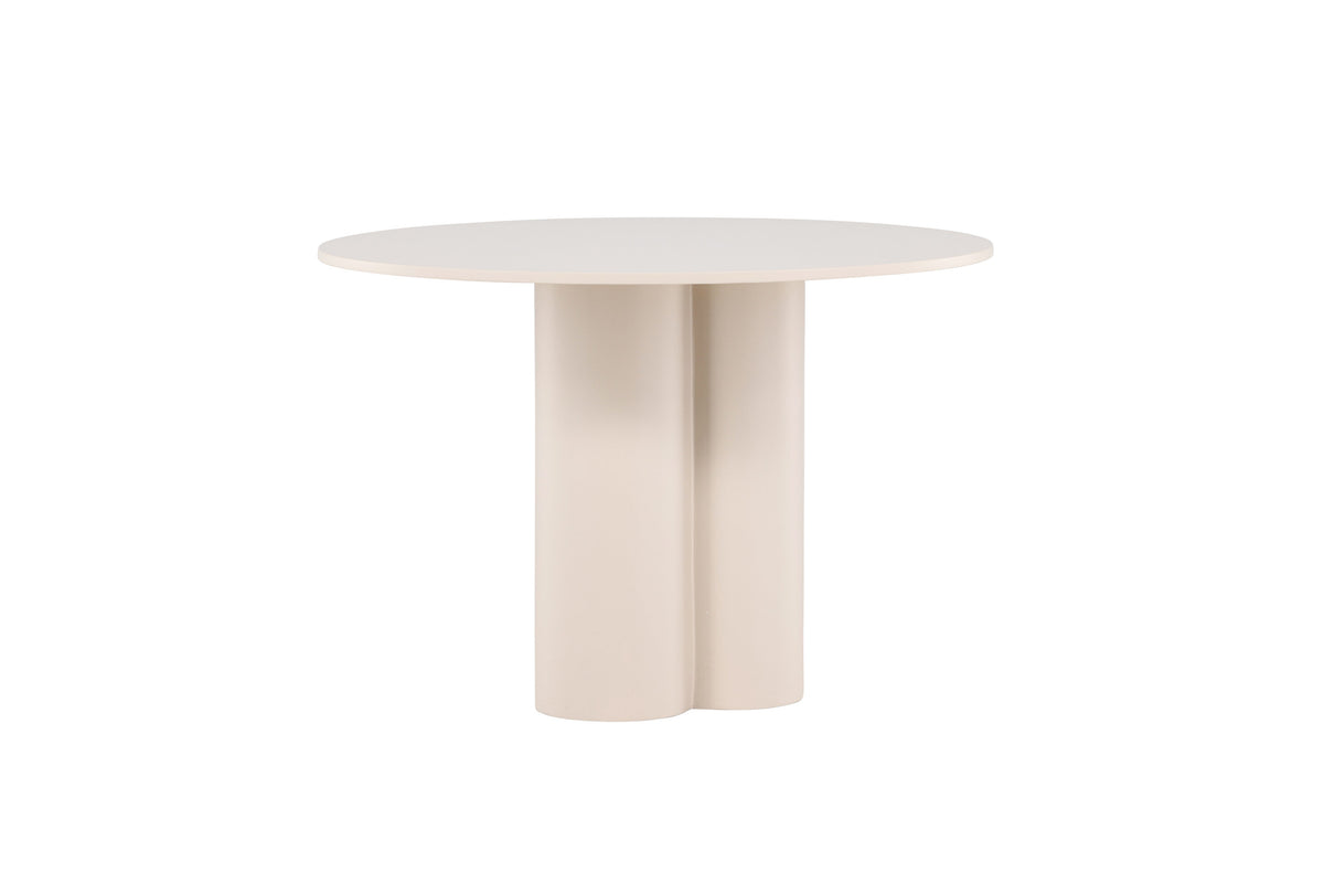 Olivia rundt spisebord - Ø110 cm - beige - billede 7