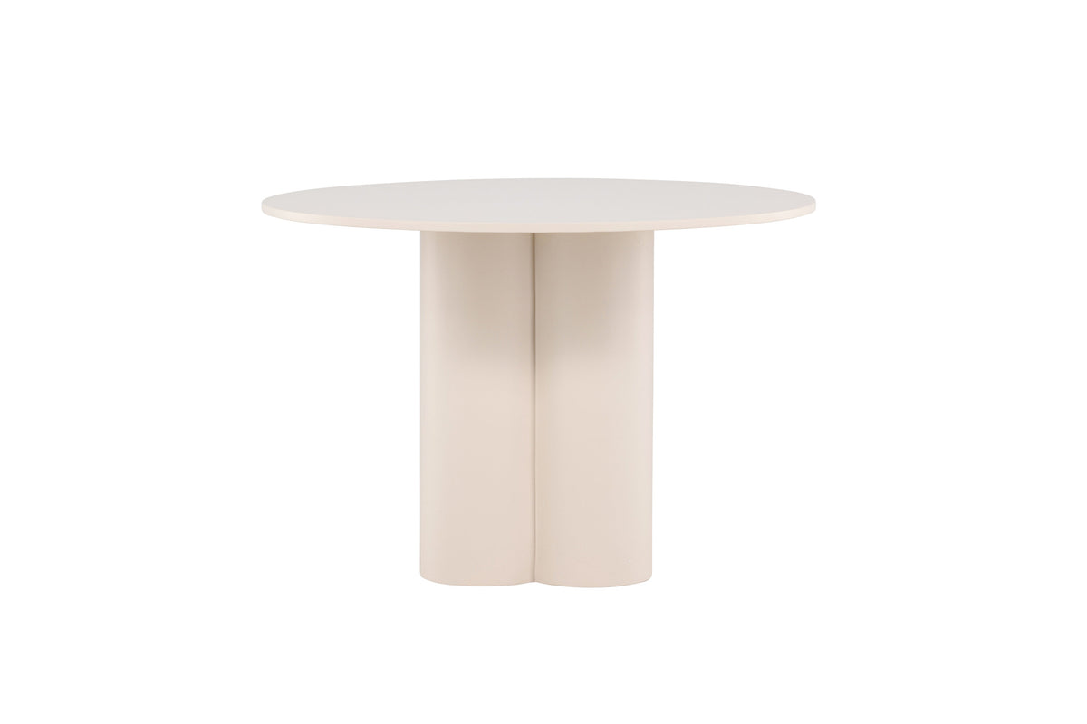 Olivia rundt spisebord - Ø110 cm - beige - billede 8