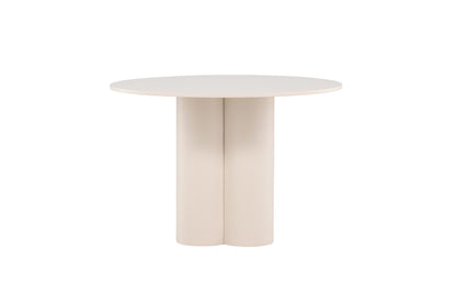 Olivia rundt spisebord - Ø110 cm - beige - billede 8