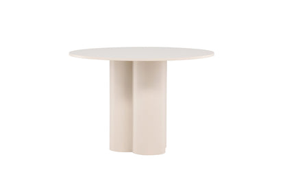 Olivia rundt spisebord - Ø110 cm - beige - billede 9