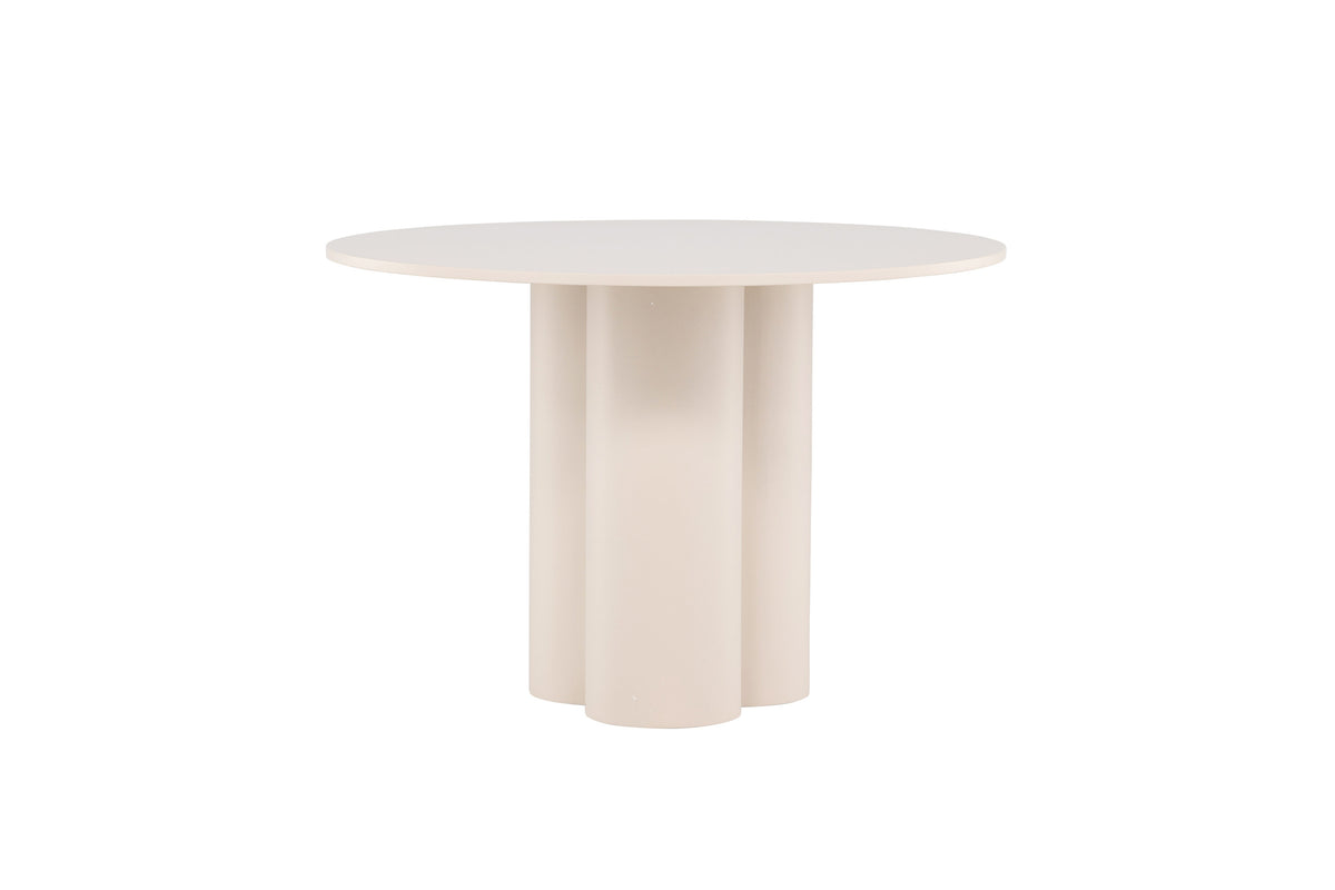 Olivia rundt spisebord - Ø110 cm - beige - billede 10