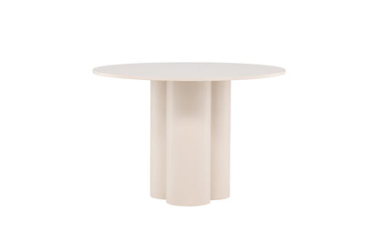 Olivia rundt spisebord - Ø110 cm - beige - billede 10